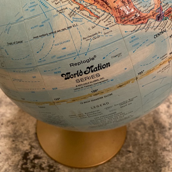 Replogle World Nation Series Globe: 12” in Diameter - Picture 6 of 12